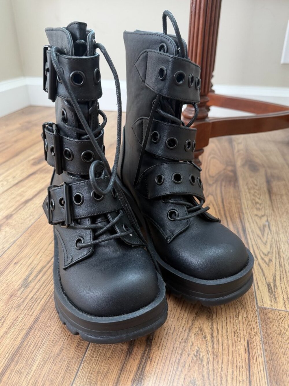 Demonia Vegan Leather Boots